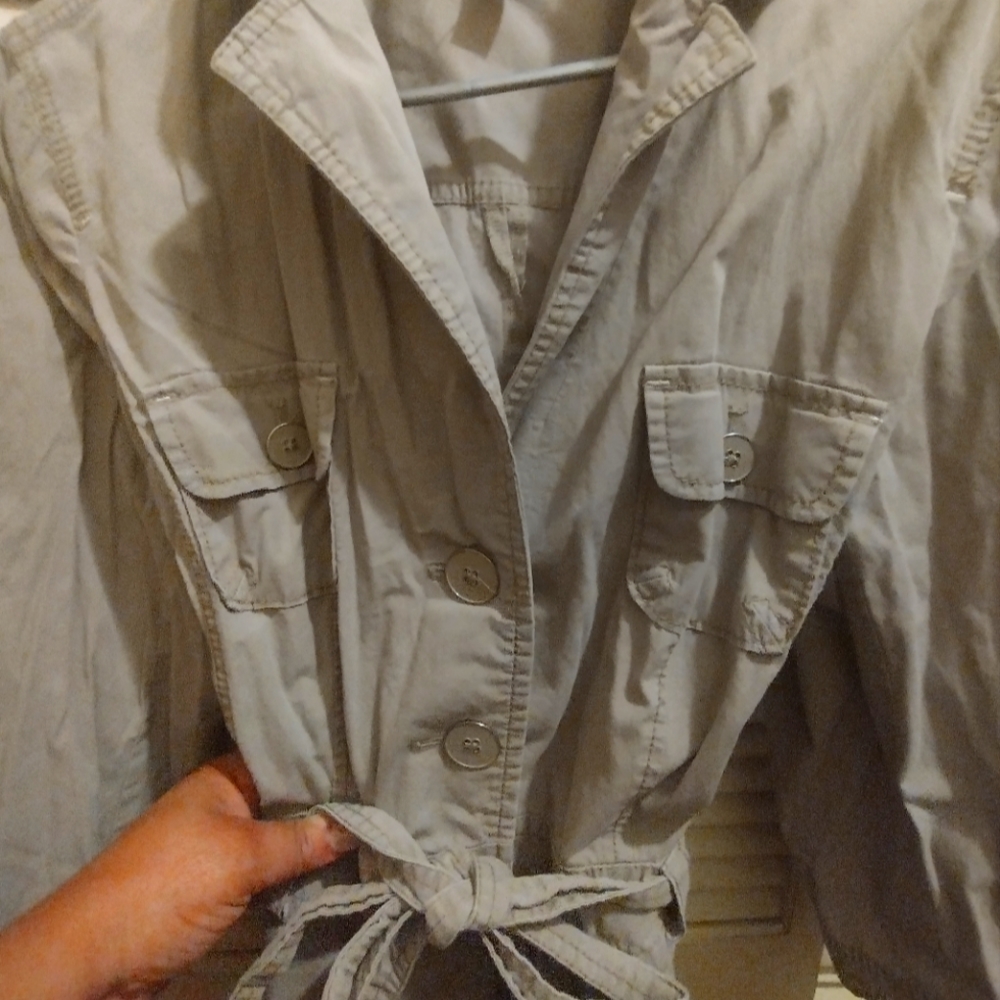 Tan short jacket